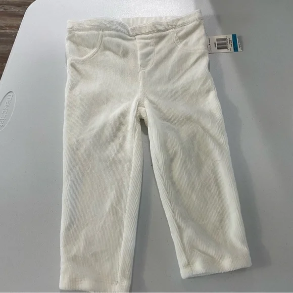 First Impressions Cream Corduroy Leggings - Picture 1 of 3